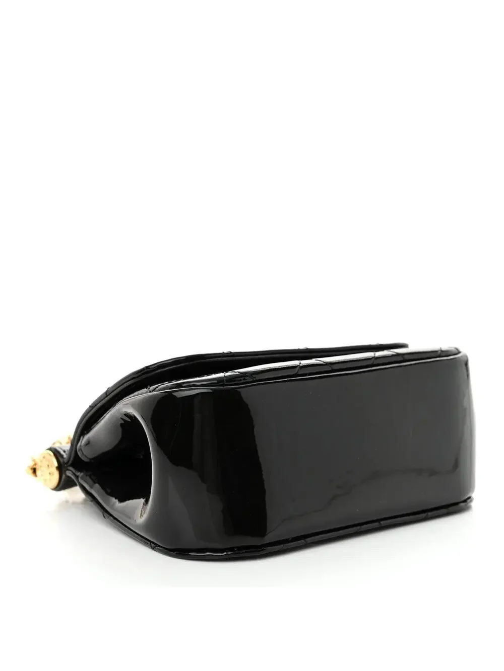 Chanel Patent Quilted Frame Clutch Flap #321617C19B